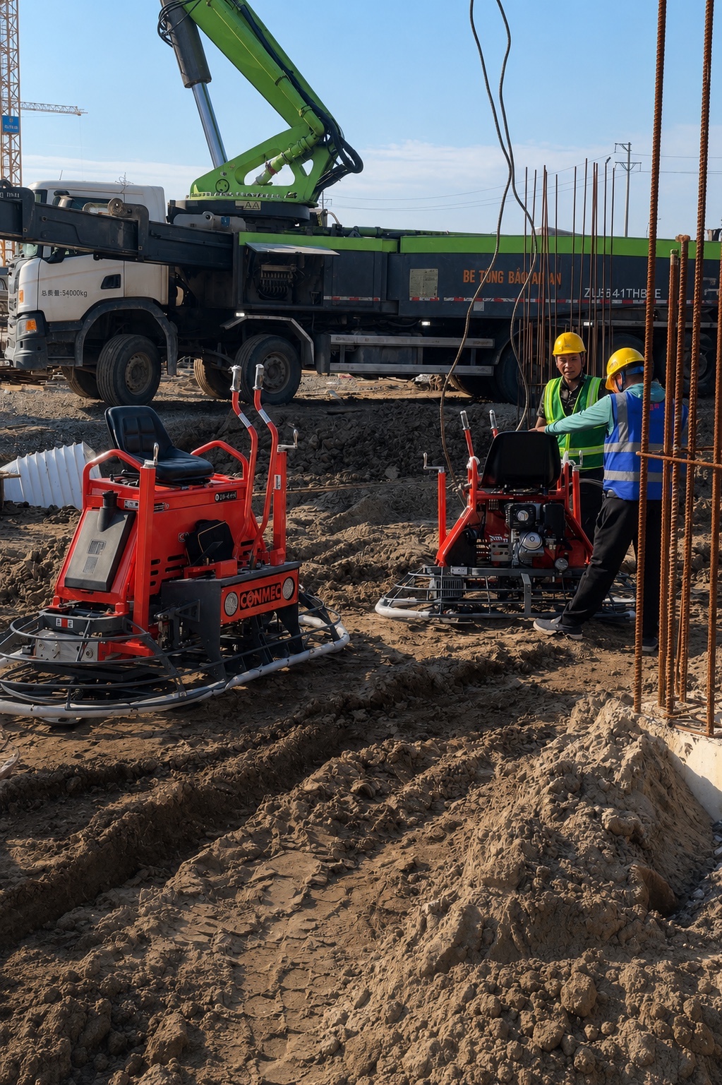 Đội ngũ kỹ thuật viên của Minh Long hỗ trợ khách hàng lắp đặt, vận hành và bảo trì thiết bị tại công trình.