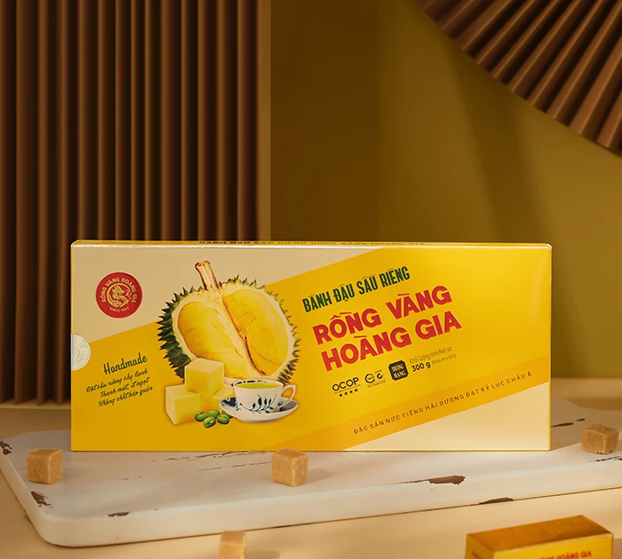 Bánh đậu sầu riêng là minh chứng cho sự sáng tạo trong phát triển sản phẩm OCOP từ nền tảng đặc sản truyền thống.