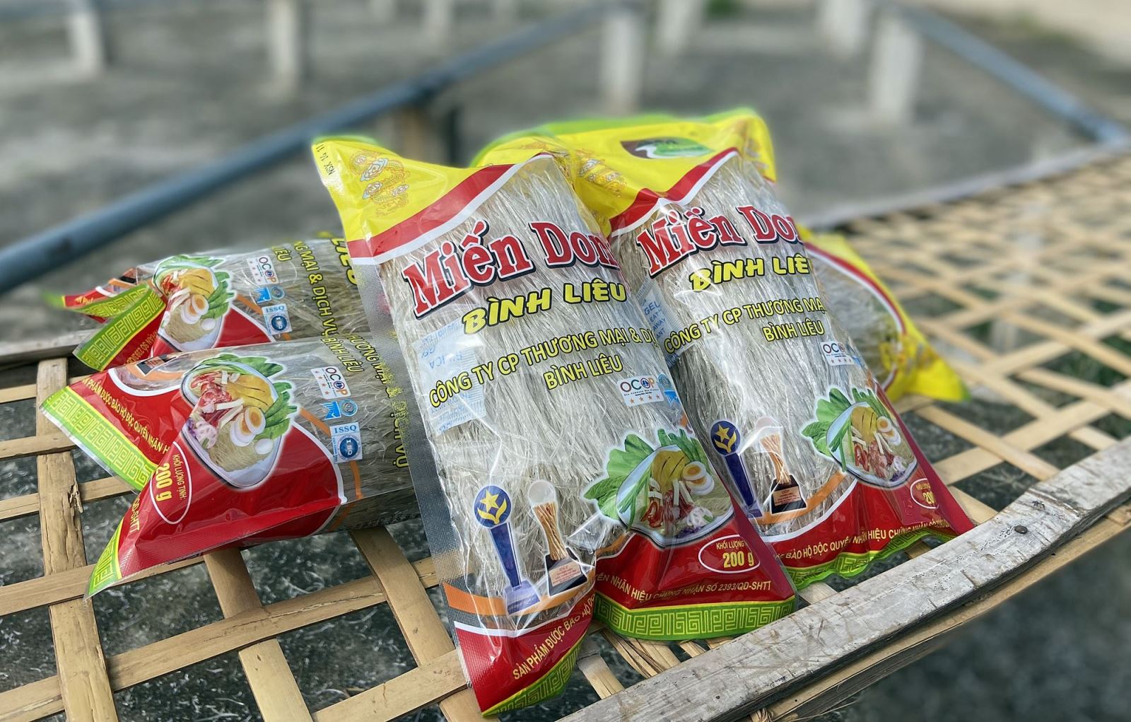 Miến dong Bình Liêu có sợi dai, trong, giữ được độ ngon sau chế biến và được người tiêu dùng đánh giá cao.