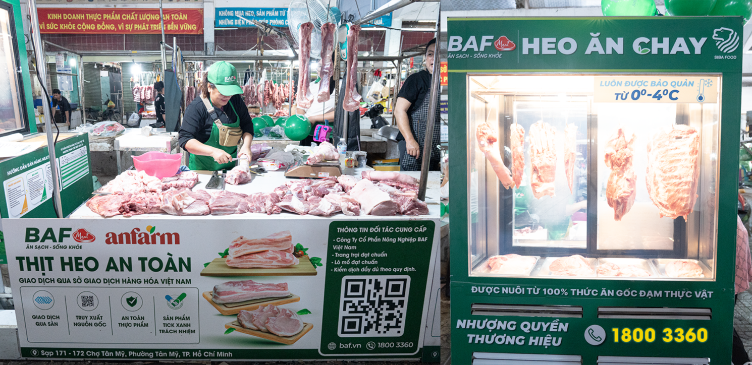 Hình ảnh khai trương điểm bán thực tế
