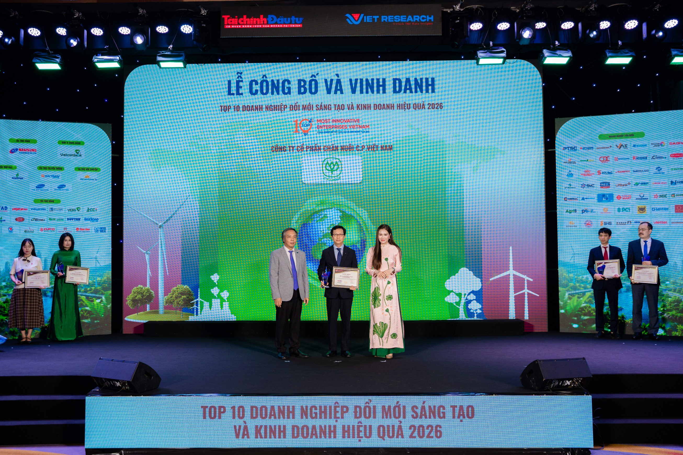 C.P. Việt Nam lọt Top 5 doanh nghiệp đổi mới sáng tạo ngành nông nghiệp công nghệ cao