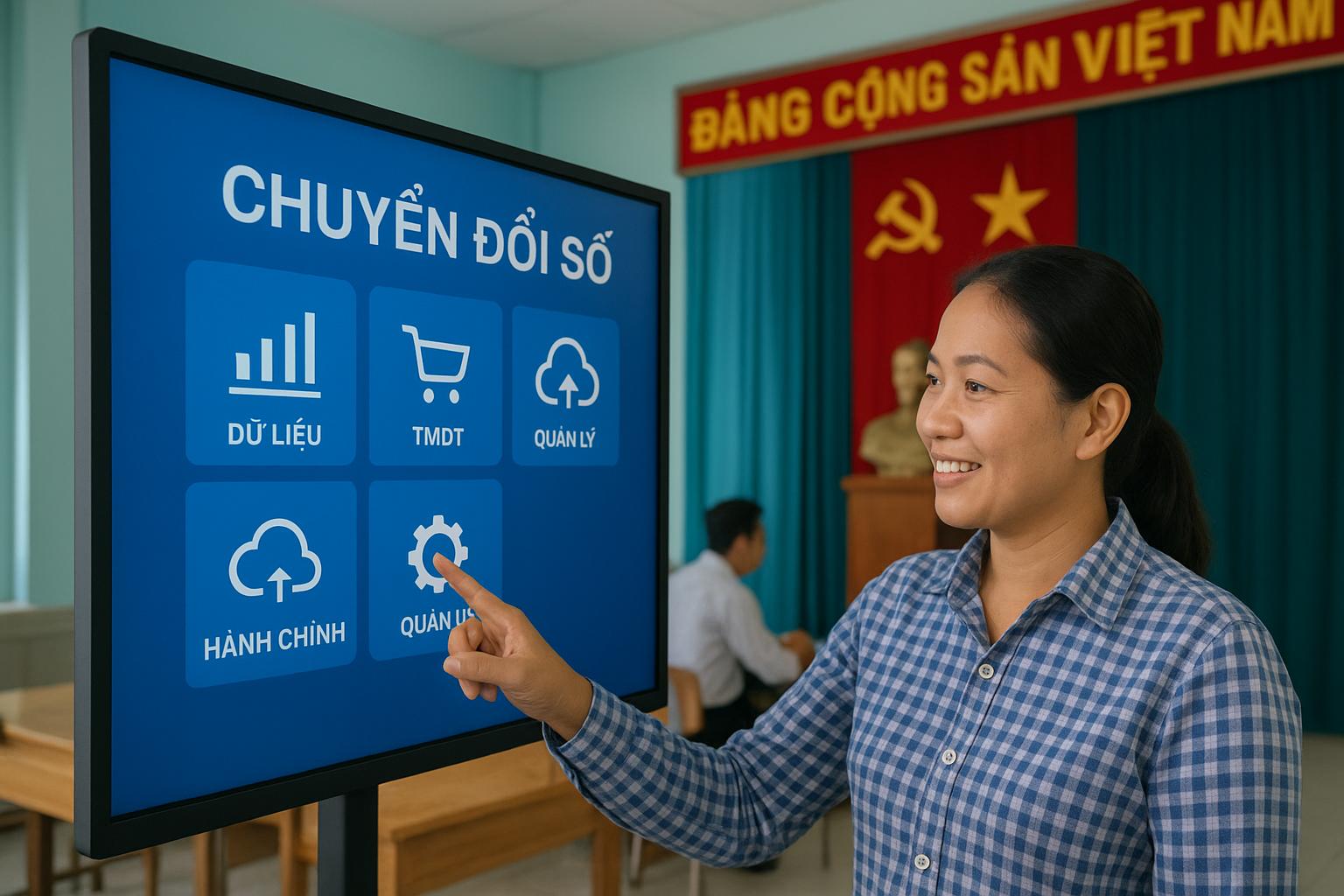Nhiều địa phương đang đẩy mạnh chuyển đổi số nhằm xây dựng chính quyền cơ sở hiện đại, minh bạch và hiệu quả hơn.