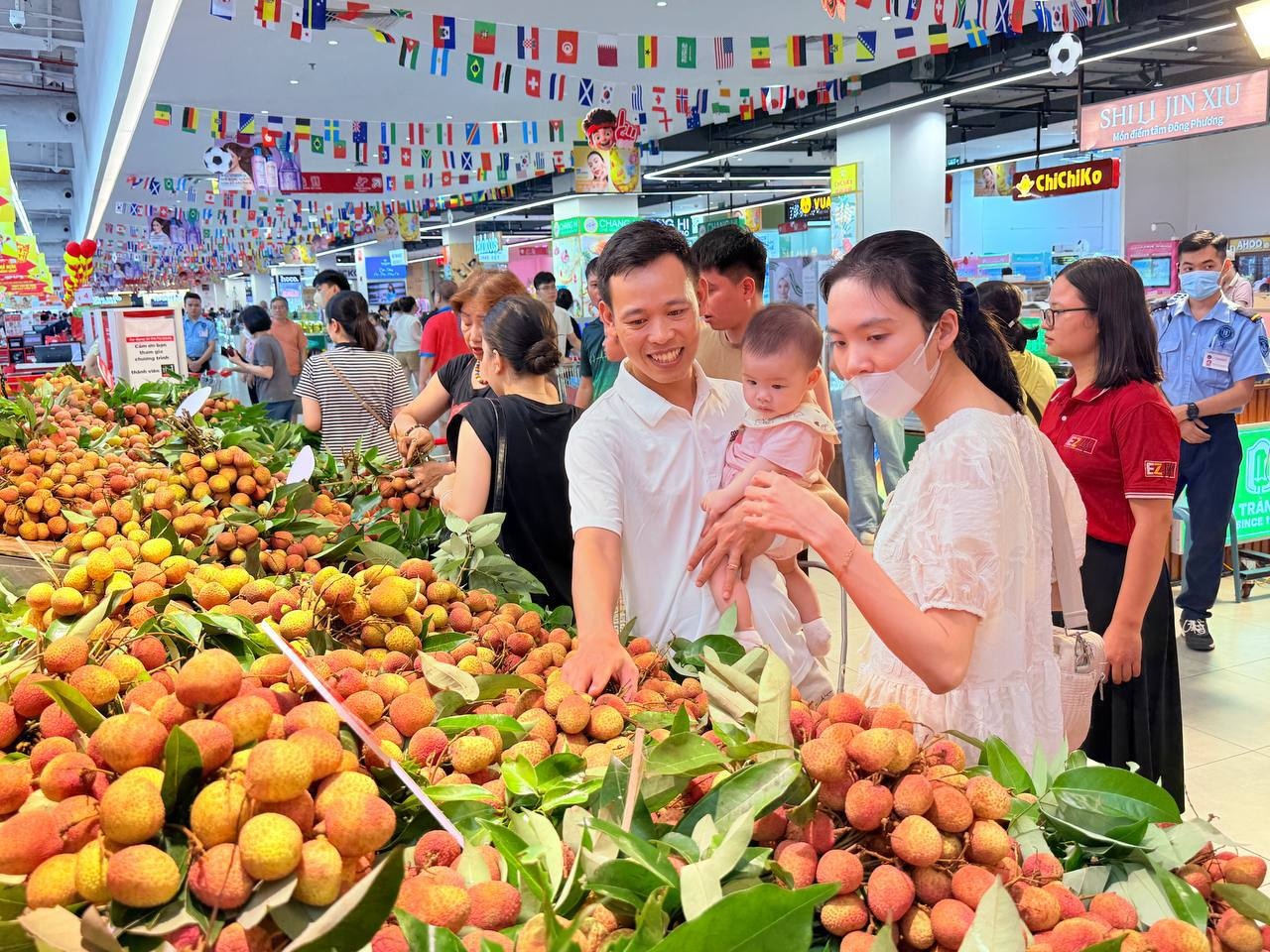 Sầu riêng dẫn dắt tăng trưởng, xuất khẩu rau quả tăng gần 18% trong 6 tháng đầu năm