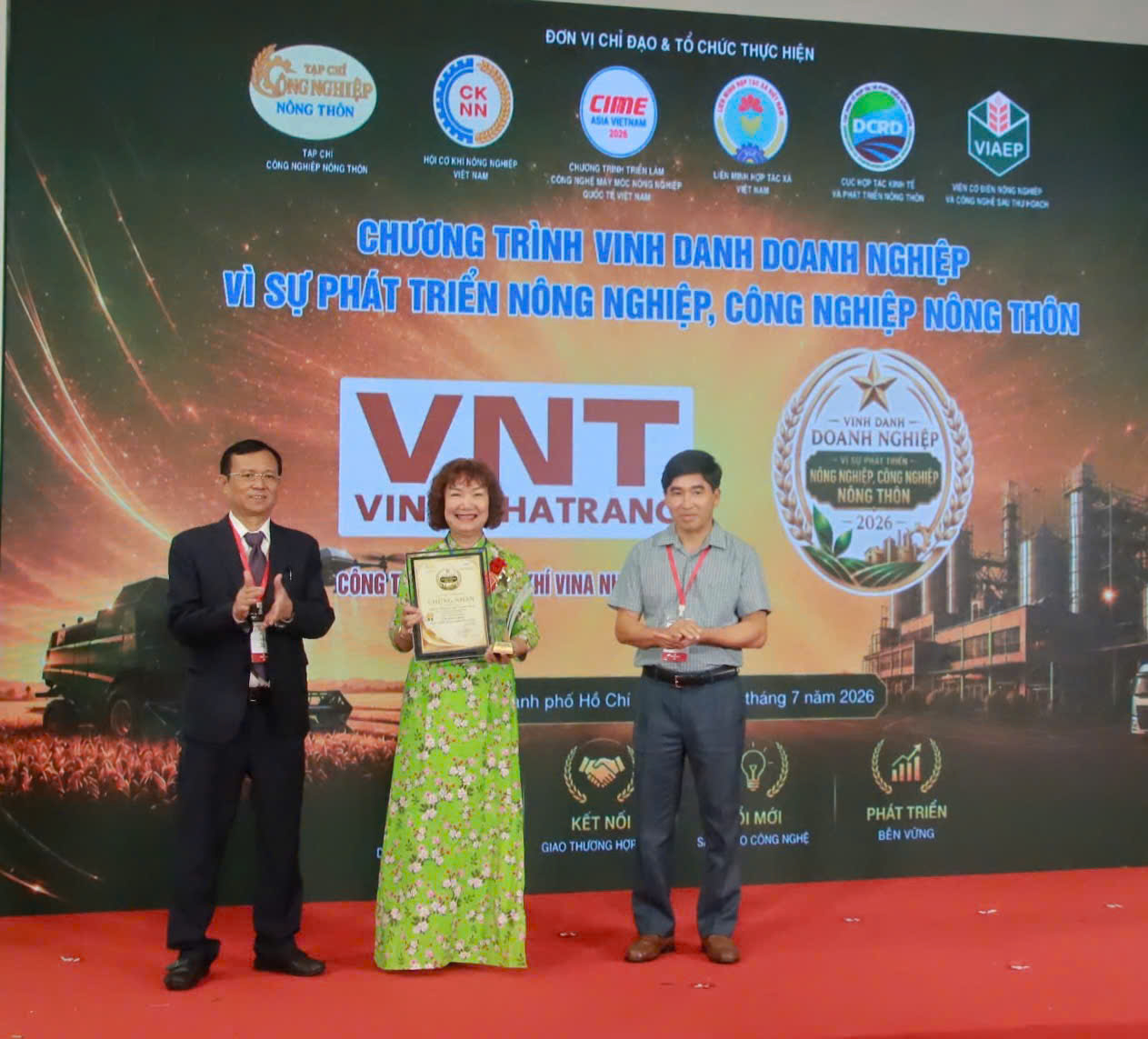 Vinh danh Doanh nghiệp tại CIAME Asia Vietnam 2026: Những dấu ấn tiên phong kiến tạo nền nông nghiệp hiện đại