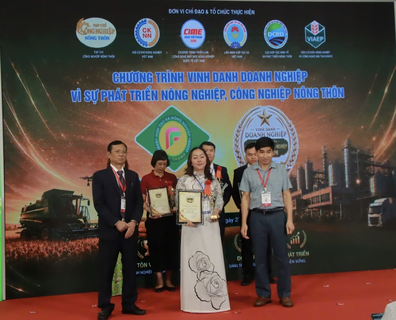 Vinh danh Doanh nghiệp tại CIAME Asia Vietnam 2026: Những dấu ấn tiên phong kiến tạo nền nông nghiệp hiện đại