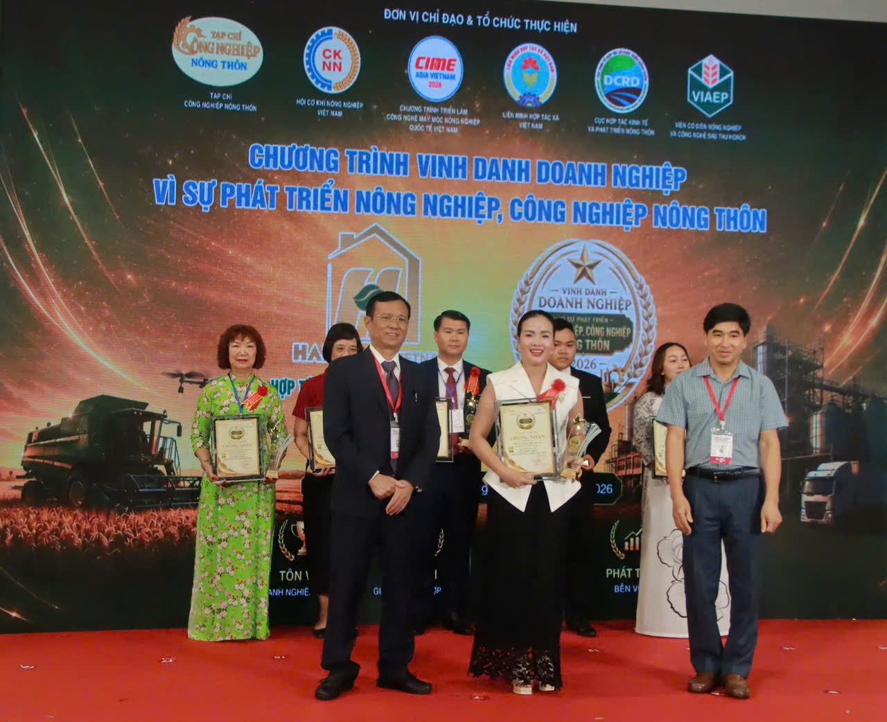 Vinh danh Doanh nghiệp tại CIAME Asia Vietnam 2026: Những dấu ấn tiên phong kiến tạo nền nông nghiệp hiện đại