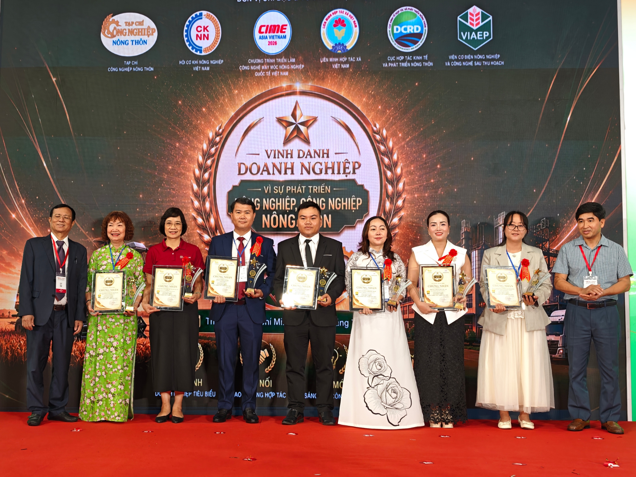 Vinh danh Doanh nghiệp tại CIAME Asia Vietnam 2026: Những dấu ấn tiên phong kiến tạo nền nông nghiệp hiện đại
