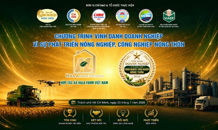 Hala Farm Việt Nam ghi tên mình tại CIAME 2026 với mô hình chế biến nông sản khép kín