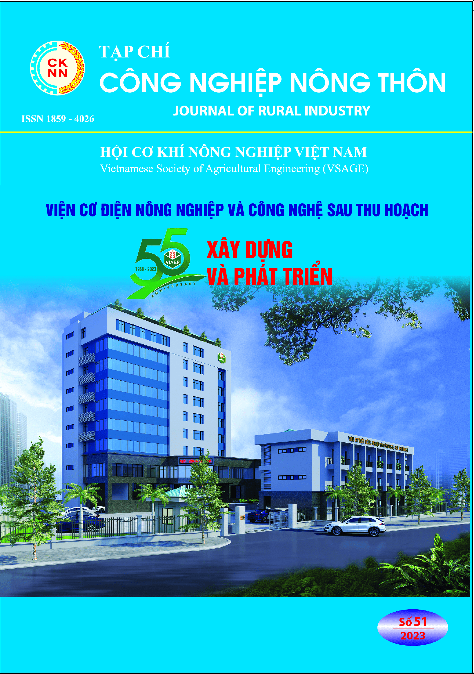 Tạp chí Công nghiệp nông thôn số 51/2023