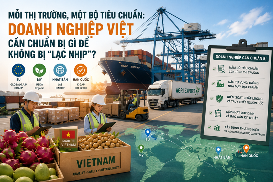 Mỗi thị trường, một bộ tiêu chuẩn: Doanh nghiệp Việt cần chuẩn bị gì để không bị "lạc nhịp"?