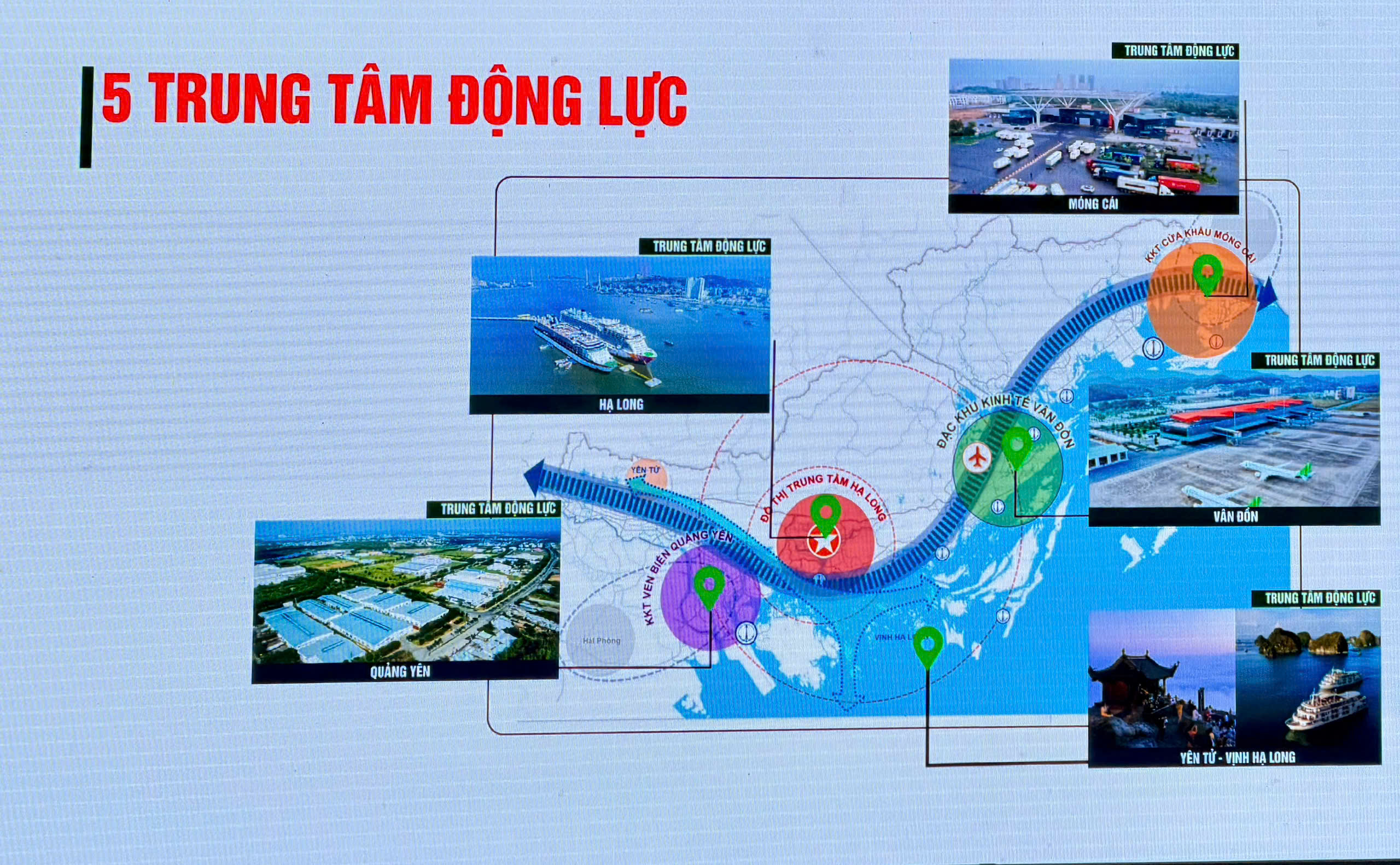 KKT ven biển Quảng Yên được quy hoạch trở thành trung tâm công nghiệp, cảng biển và logistics của khu vực phía Bắc.