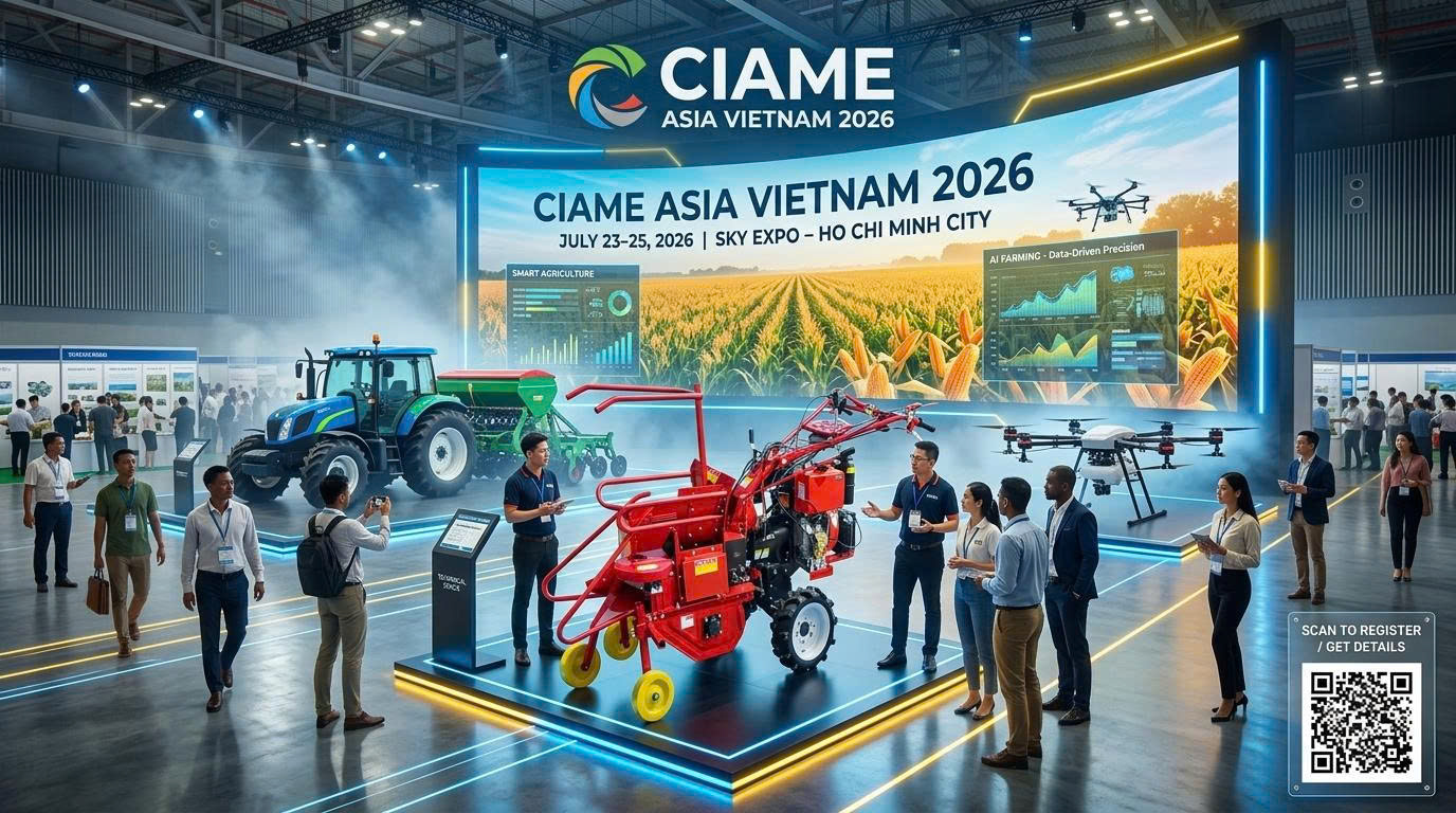 CIAME Asia Vietnam 2026 là diễn đàn kết nối đầu tư, chuyển giao công nghệ và mở rộng hợp tác quốc tế.