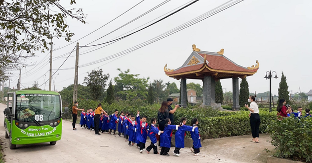 Điểm du lịch OCOP 4 sao tại xã Hồng Vân.