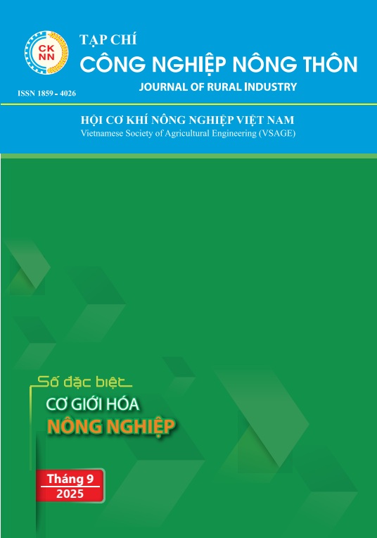 Tạp chí Công nghiệp nông thôn số 58/2025