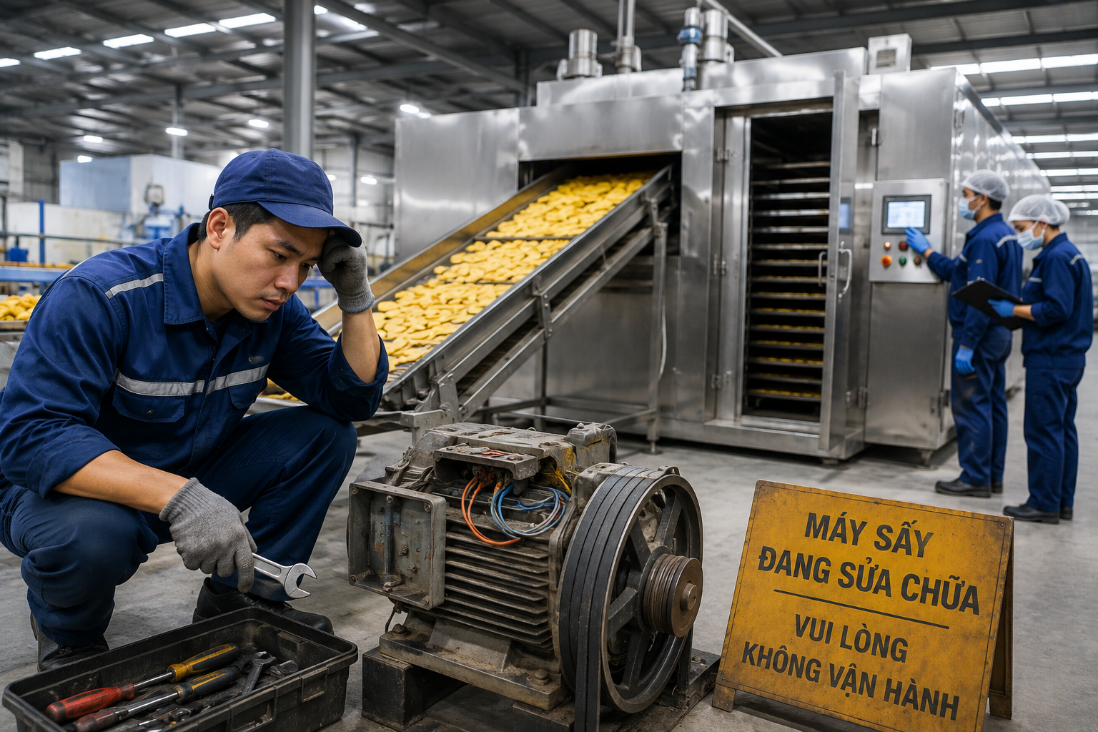 Khi nhà máy nông sản thiếu thợ bảo trì: Áp lực mới của ngành cơ khí nông thôn