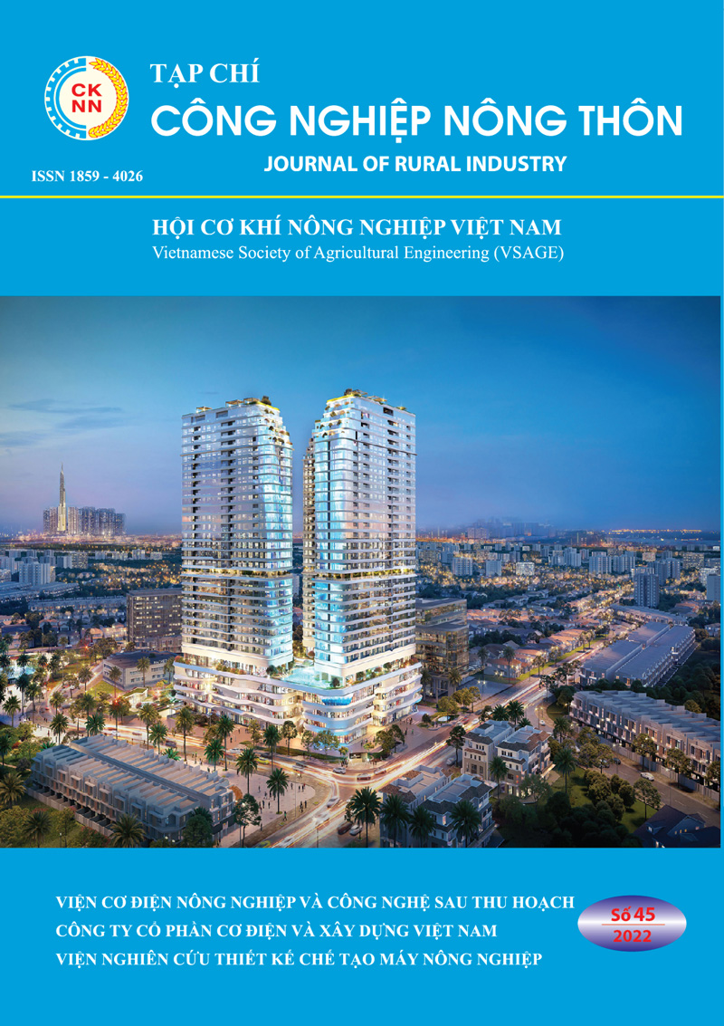 Tạp chí công nghiệp nông thôn số 45/2022