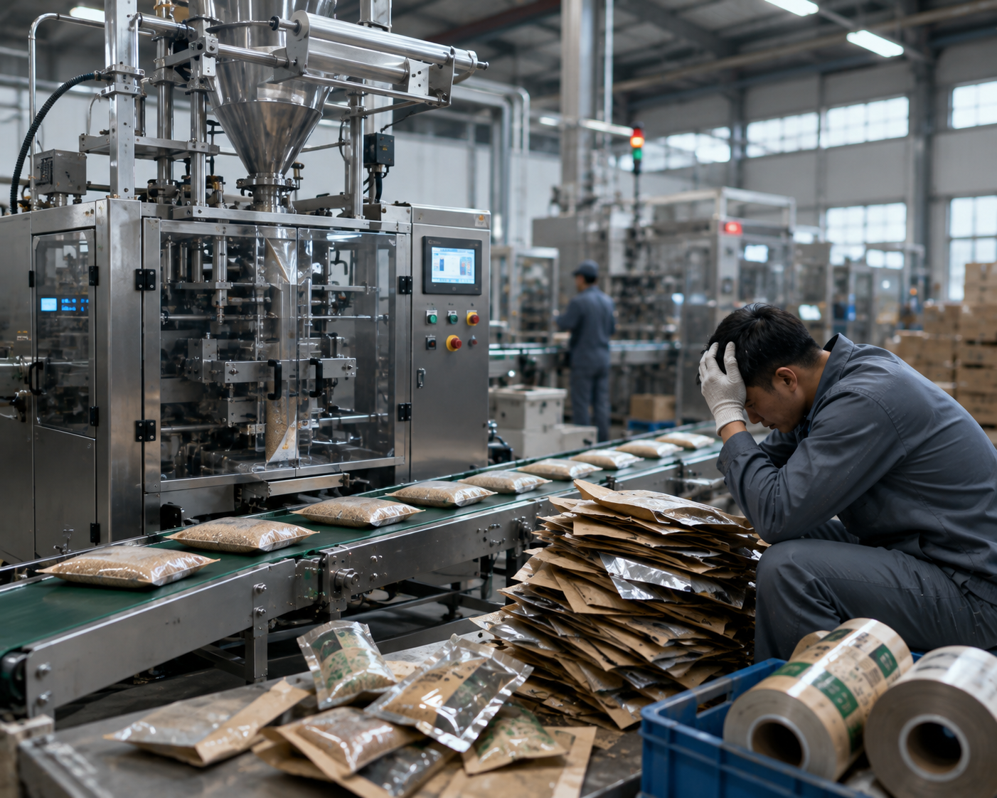 Đầu tư máy đóng gói hiện đại, doanh nghiệp lại mắc ở… bao bì