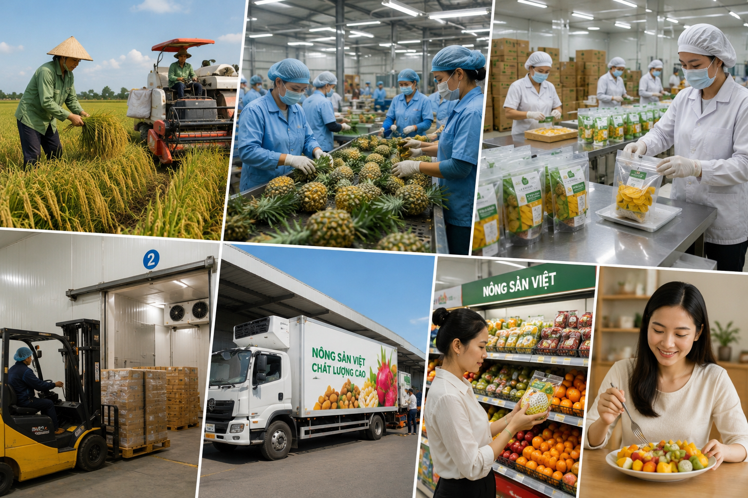 Từ ruộng đến tay người mua: Giá trị nông sản được tạo thêm ở những khâu nào?