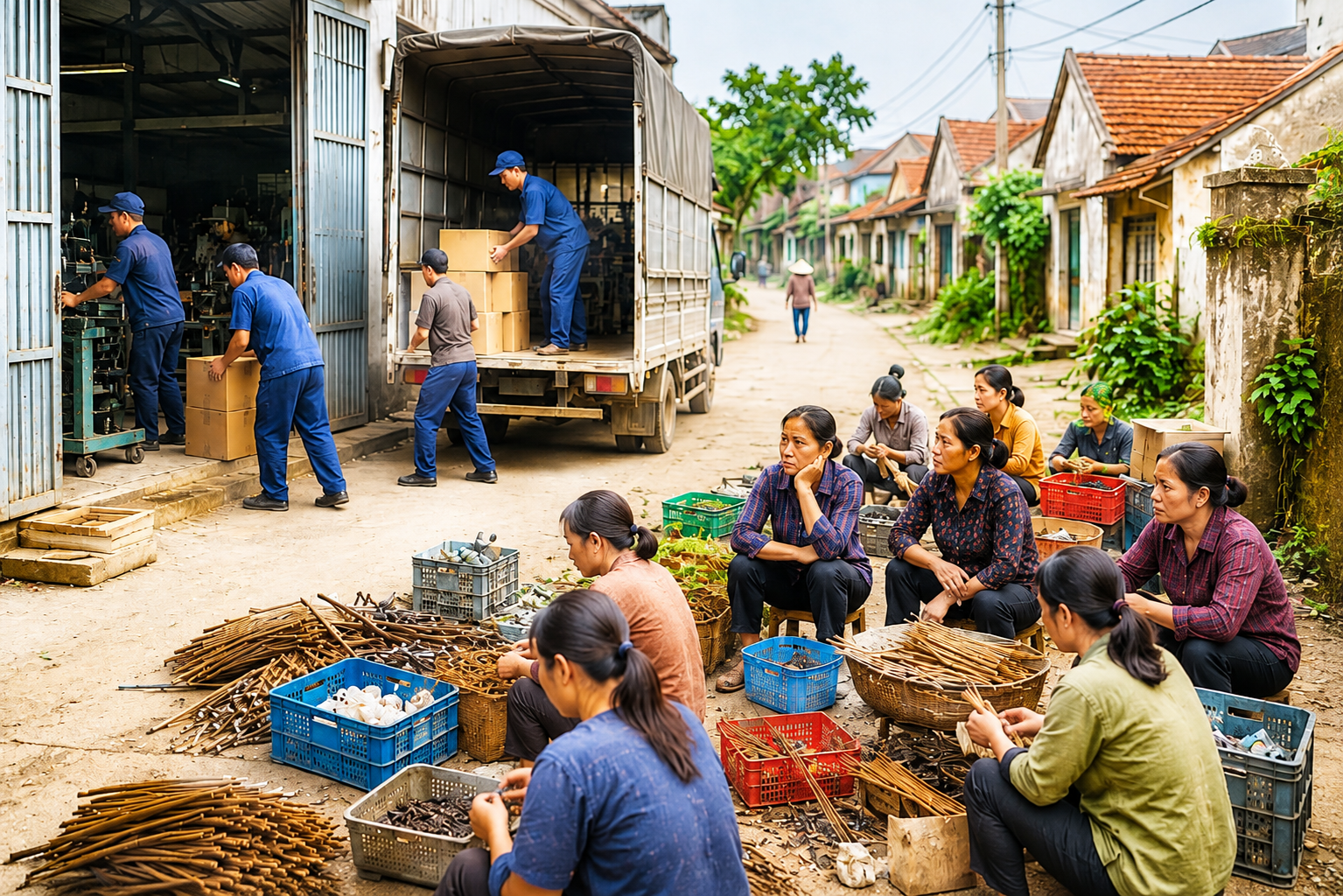 Một doanh nghiệp rời làng, ai sẽ thay thế những công việc phía sau?