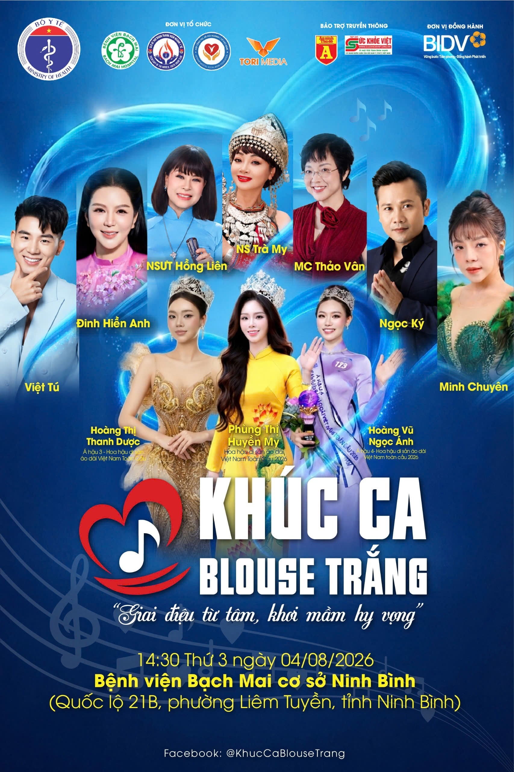 Khúc Ca Blouse Trắng 2026": Giai Điệu Từ Tâm Khơi Mầm Hy Vọng Tại Bệnh Viện Bạch Mai Cơ Sở Ninh Bình