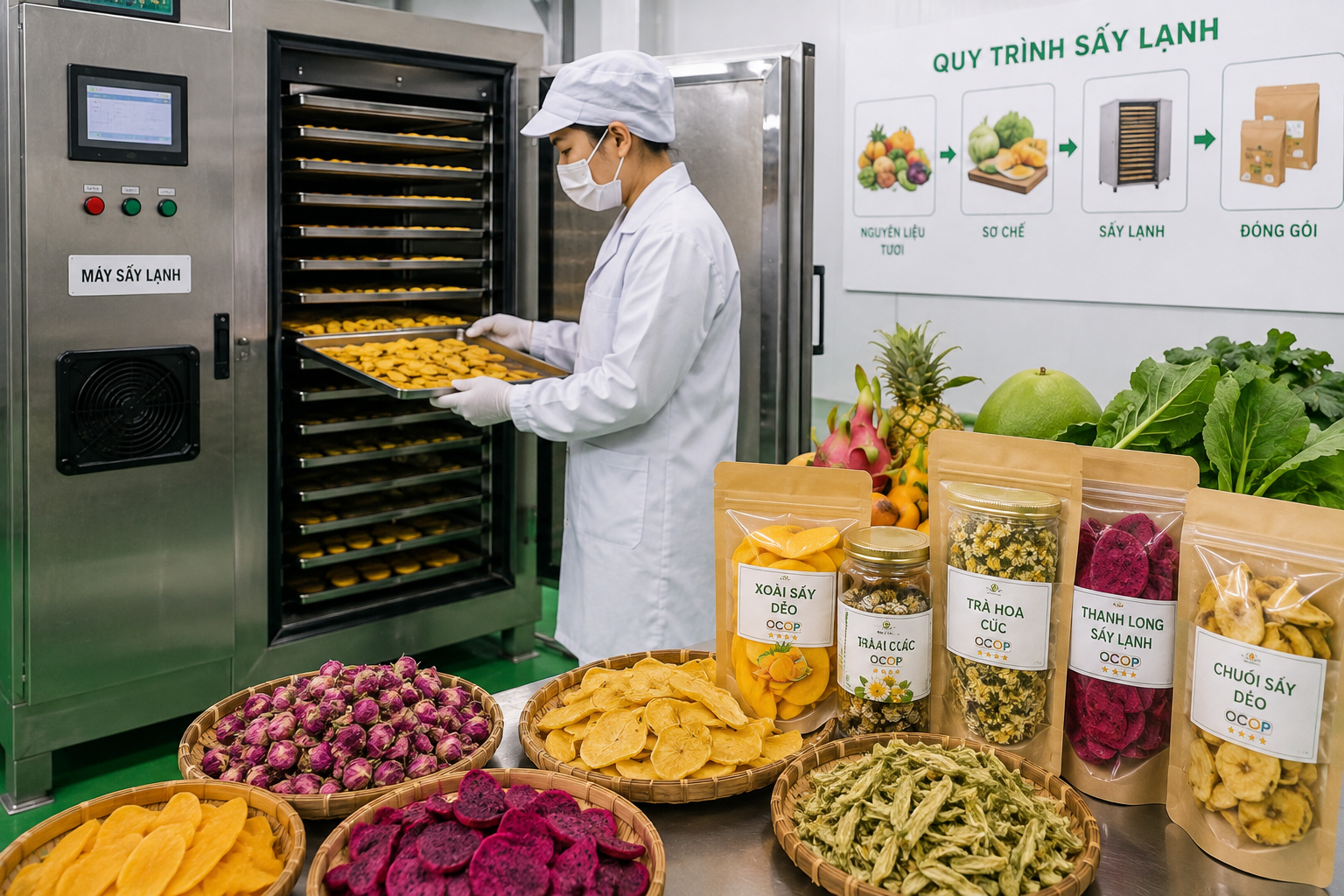 Một chiếc máy có thể giúp sản phẩm OCOP bước vào phân khúc giá trị cao hơn