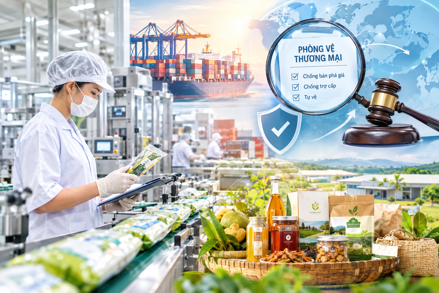 Công nghiệp nông thôn trước “bài kiểm tra” phòng vệ thương mại: Cơ hội để nâng chuẩn