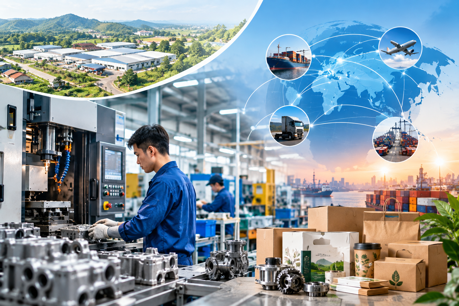Từ sản xuất tại quê nhà đến chuỗi cung ứng toàn cầu: Công nghiệp nông thôn đang có cửa nào?