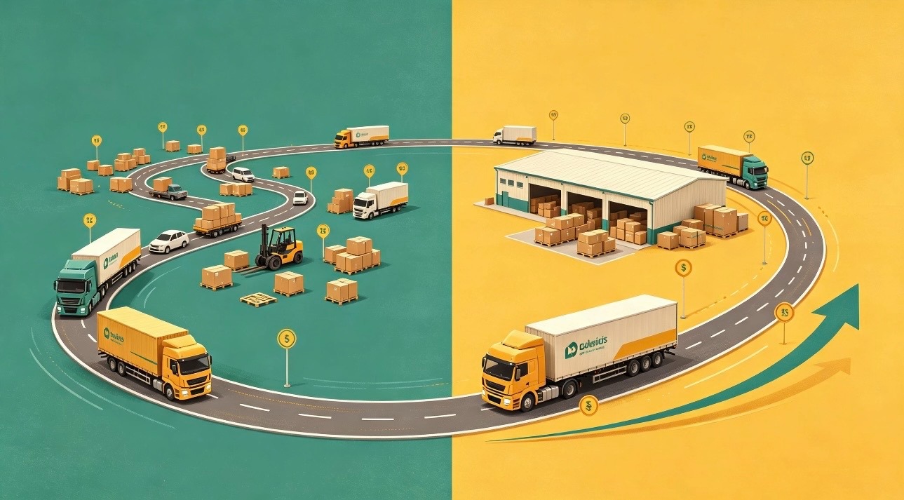 Vì sao chi phí logistics khiến hàng nông thôn khó cạnh tranh?