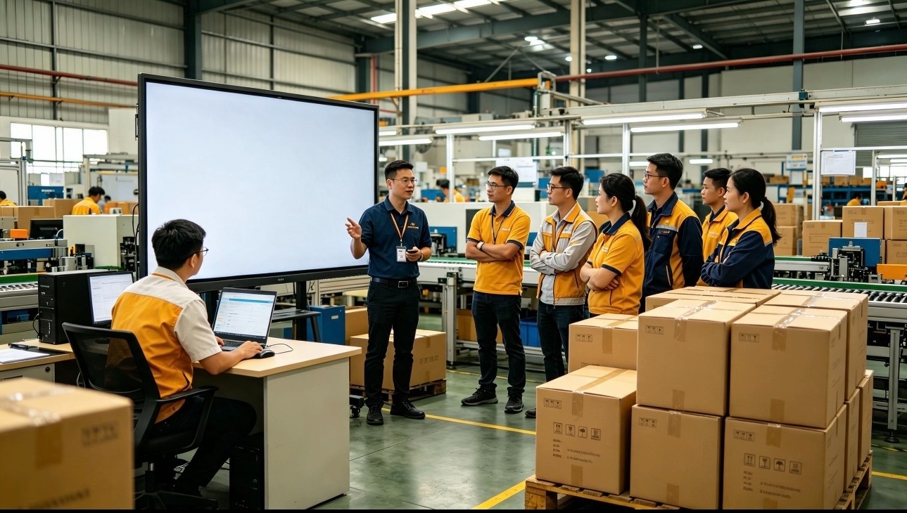 Nhà máy làm tốt vẫn có thể mất đơn nếu khâu giao hàng chưa tốt