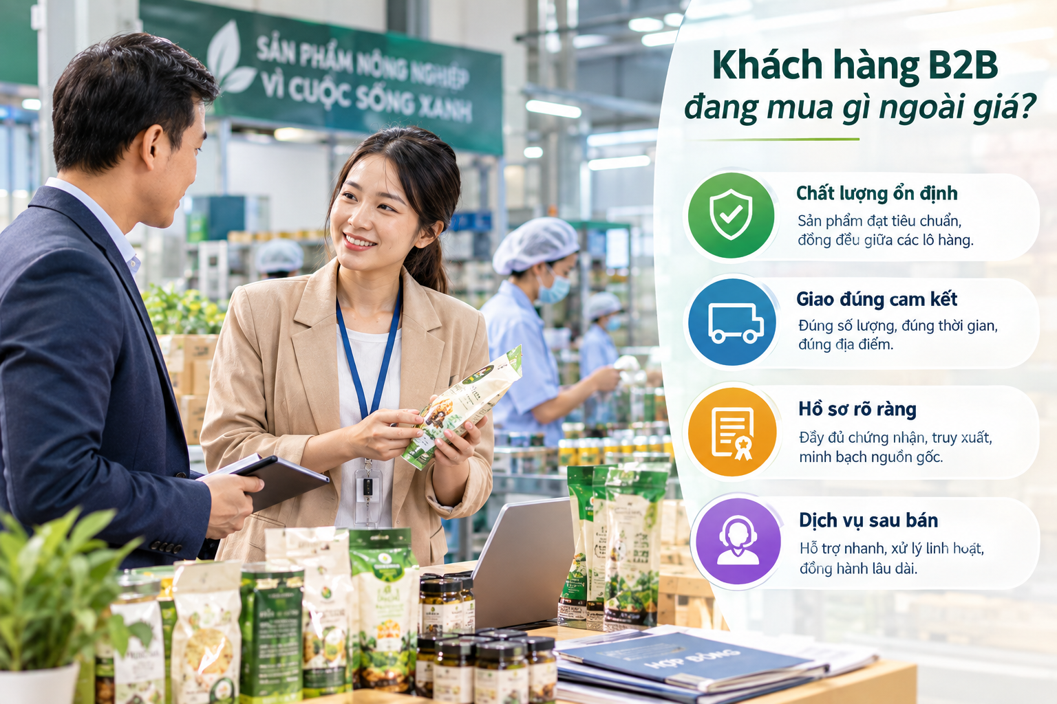 Khách hàng B2B đang mua gì ngoài giá?