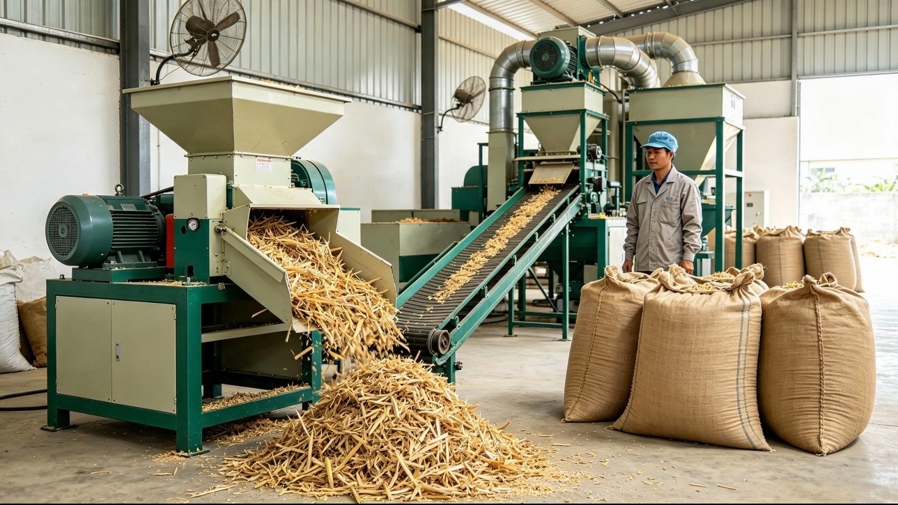 Khi phụ phẩm nông nghiệp trở thành đầu vào của nhà máy