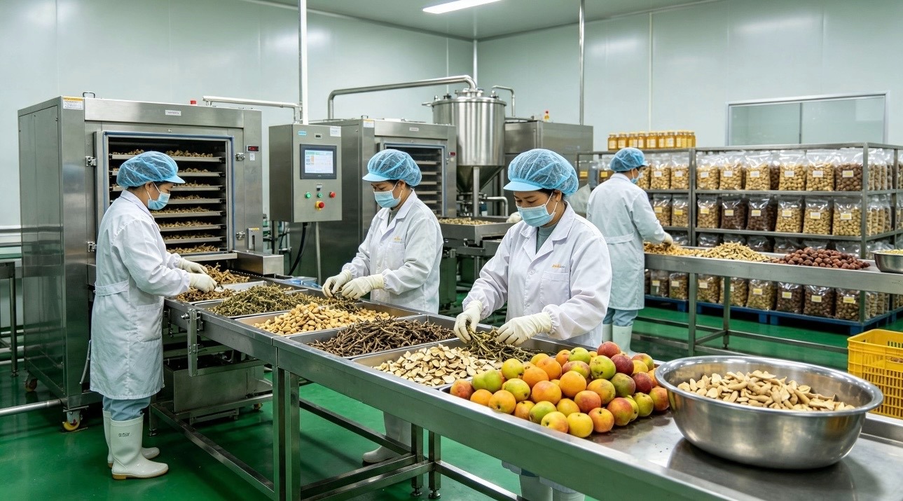 Công nghiệp nông thôn đưa cây thuốc, nông sản vào chuỗi sản phẩm sức khỏe