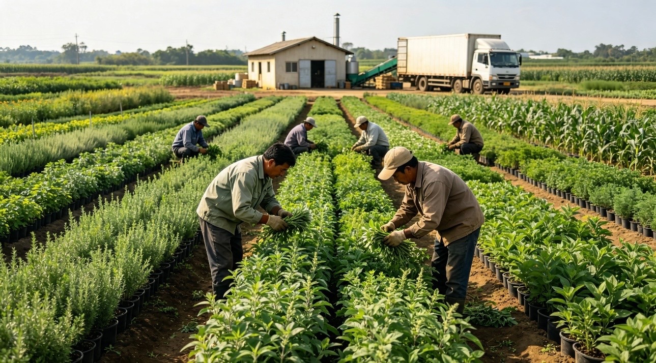 Công nghiệp nông thôn đưa cây thuốc, nông sản vào chuỗi sản phẩm sức khỏe
