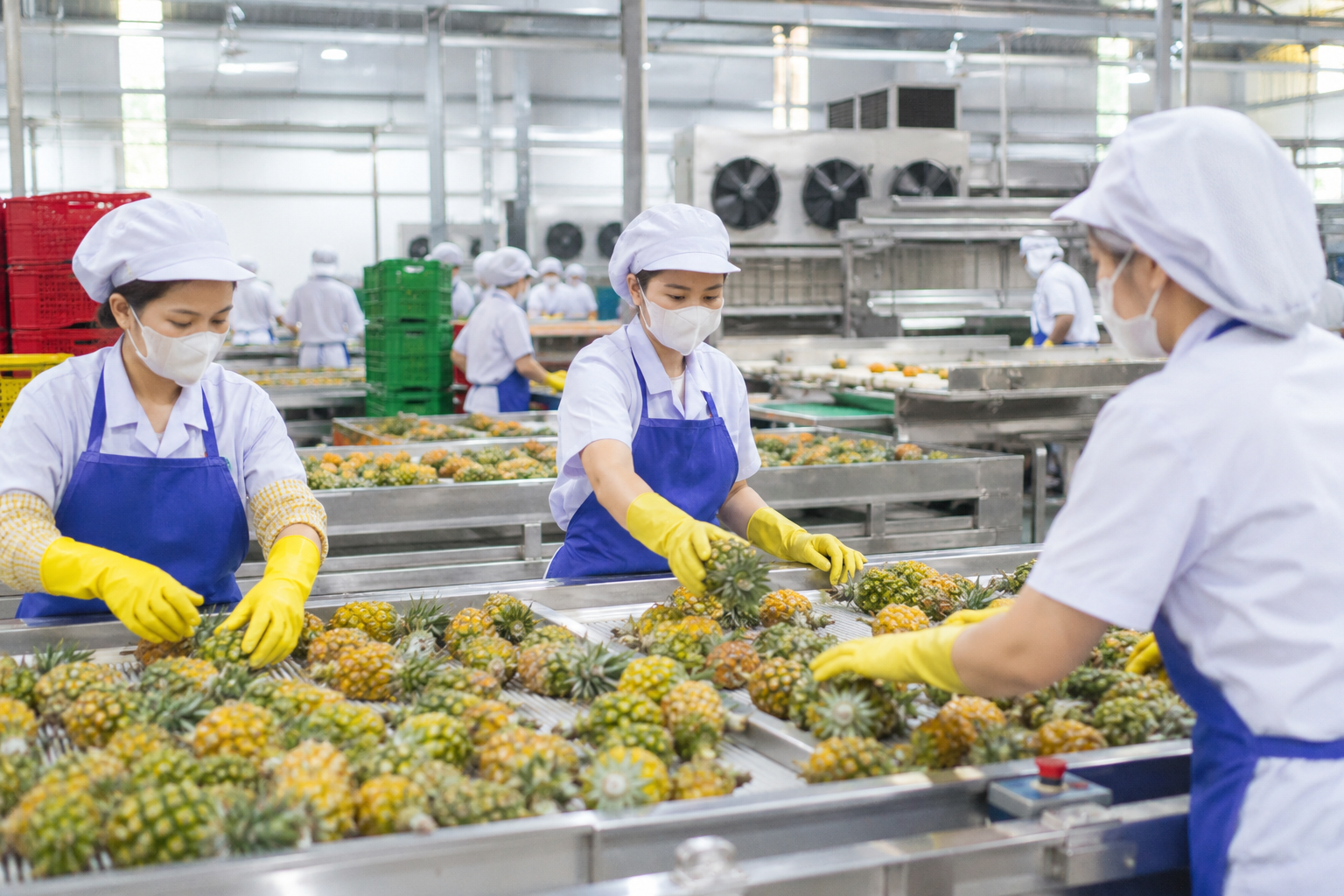 Hết mùa vẫn chạy máy: Doanh nghiệp nông thôn hướng tới sản xuất quanh năm