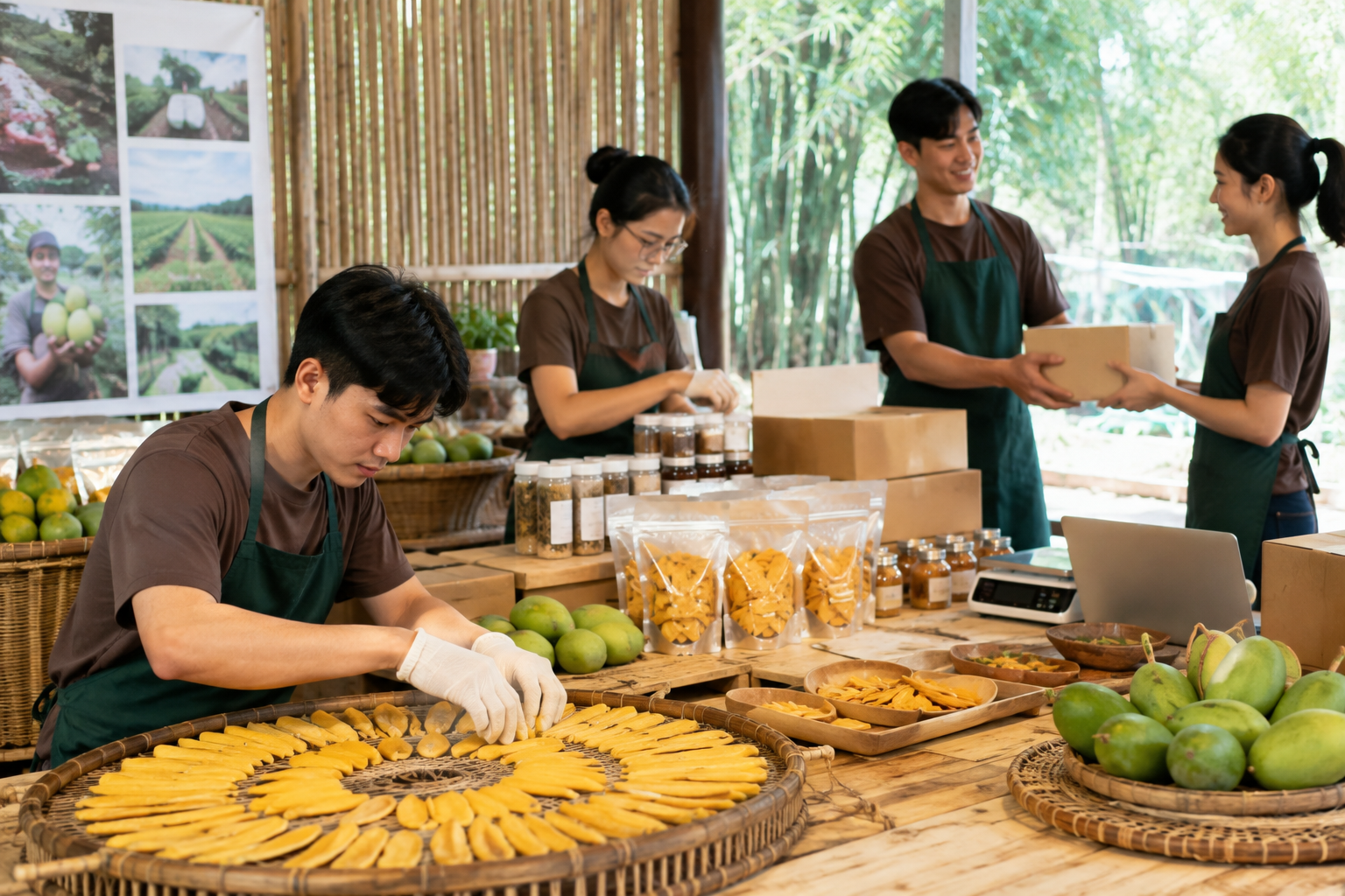 Người trẻ đang biến nông sản quê thành nghề có tương lai