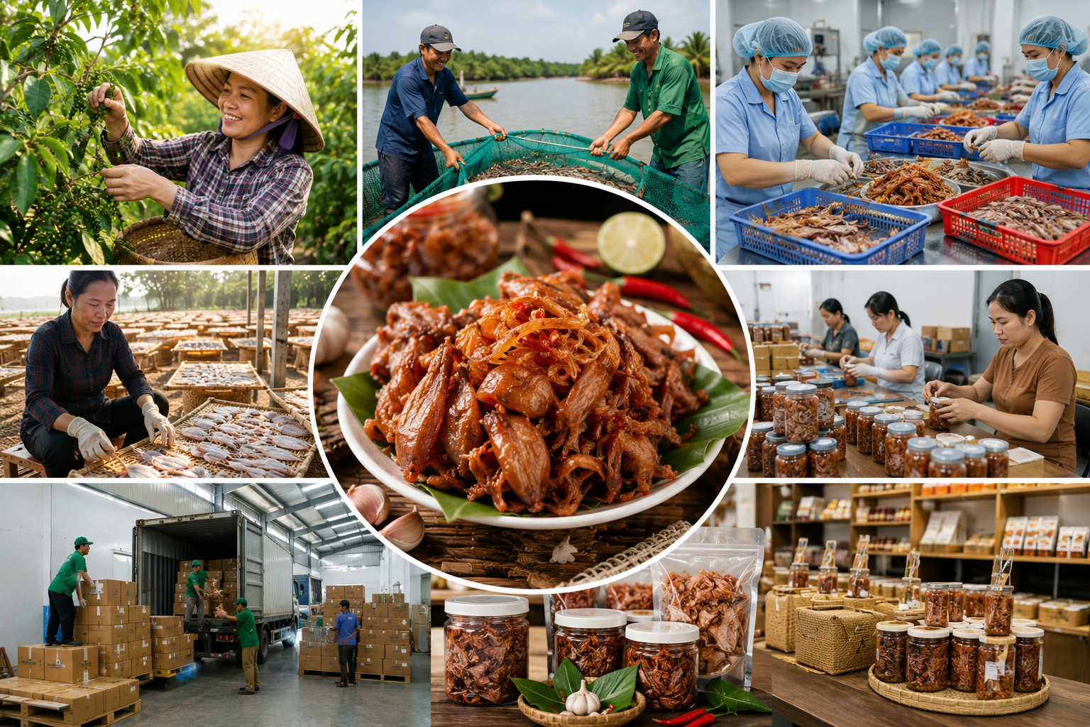 Một món đặc sản quê và cả chuỗi sinh kế phía sau