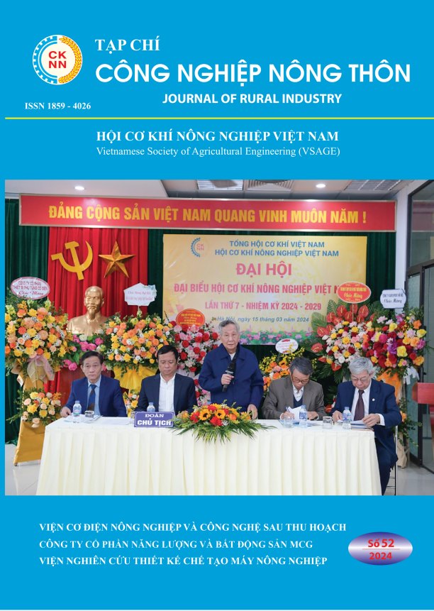 Tạp chí Công nghiệp nông thôn số 52/2024