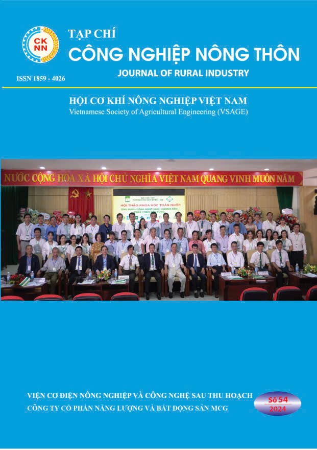 Tạp chí Công nghiệp nông thôn số 54/2024