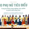 FAO tôn vinh 10 phụ nữ Việt Nam tiêu biểu trong nông nghiệp và phát triển nông thôn