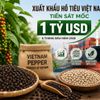 Hồ tiêu Việt Nam tiến sát mốc 1 tỷ USD xuất khẩu, củng cố vị thế trên thị trường thế giới