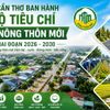 TP Cần Thơ ban hành Bộ tiêu chí xã nông thôn mới giai đoạn 2026–2030