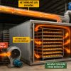 Khí nóng không còn bị “thổi bỏ”: Bí quyết giảm chi phí nhiên liệu của các lò sấy nông sản