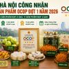 Hà Nội công nhận 13 sản phẩm OCOP đợt 1 năm 2026
