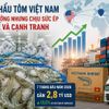 Xuất khẩu tôm Việt Nam tăng trưởng, nhưng sức ép thuế và cạnh tranh ngày càng lớn