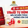 Một thay đổi trên VNeID từ 28/9 có thể khiến tài khoản bị khóa