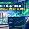 Chứng khoán ngày 25/9: VN-Index tăng trở lại, bất động sản dẫn dắt đà tăng