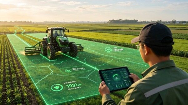 Từ người lái máy đến người điều khiển dữ liệu: Nghề vận hành máy nông nghiệp thay đổi ra sao?