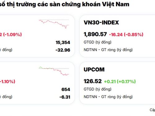 VN-Index lùi dưới mốc 1.750 điểm, nhóm vốn hóa lớn gia tăng áp lực