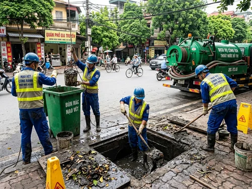 Cách cải thiện hệ thống thoát nước tại các khu dân cư thường xuyên ngập úng