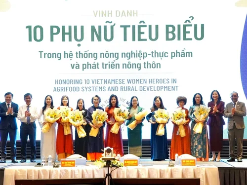 FAO tôn vinh 10 phụ nữ Việt Nam tiêu biểu trong nông nghiệp và phát triển nông thôn
